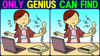 【Find the Difference】 ONLY GENIUS CAN FIND. Try it!