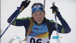 Winter Universiade 2017 Almaty Biathlon Women 10km Pursuit Sat Feed 1080i H264 Russian English