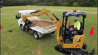 Cat® 301.7 CR Mini Excavator Customer Story: Metropolitan Memorial Parks (Australia)