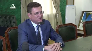 Заместитель председателя Правительства России Александр Новак в Абхазии