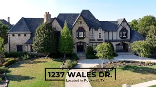 1237 Wales Dr. Rockwall, TX | Kingsbridge Luxury Home For Sale | M&D Real Estate