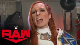 Becky Lynch argues that facts speak for themselves: Raw, Oct. 11, 2021