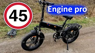 Engwee Engine Pro - une version amelioré qui fonce a 45kmh sans pedaler !