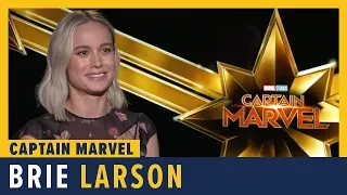 Brie Larson Talks 'Captain Marvel'