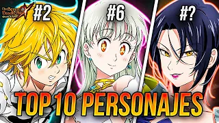 ¡NUEVO! TOP 10 PERSONAJES MÁS FUERTES! 📈 ¿LOS TIENES TODOS? 🙂 | Seven Deadly Sins: Grand Cross