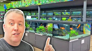 This German Home Depot Has an AMAZING Fish Store!