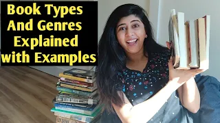 Book Types & Genres Explained in Hindi || Fiction, Nonfiction, Business, Magical Realism etc.