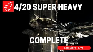 Historical Super Heavy Full Stack Time Lapse