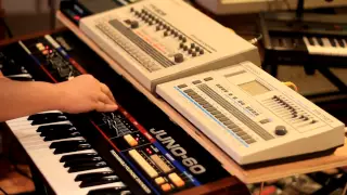 Old school Tribal House with TR-909, TR-727, Juno-60, and Midiverb