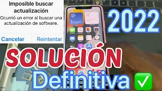 Mi iPhone no se deja ACTUALIZAR Solucion