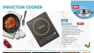 Midea Multifunctional Induction Cooker IH2006 Unboxing and Review by FE