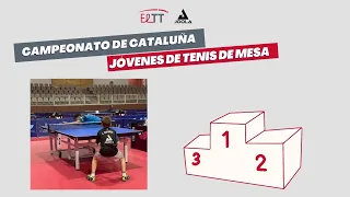 Campeonato de Cataluña de Jóvenes de Tenis de Mesa 2024