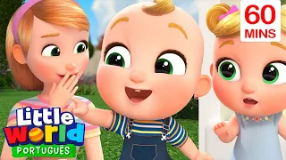 Cadê os Bebês? | Little World | Moonbug Kids | Músicas Infantis em Português