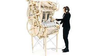 Geniales Musikinstrument aus Holz und 2000 Murmeln | Wintergatan - The Marble Machine