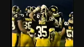 1984 Freedom Bowl - Iowa vs. #19 Texas Highlights