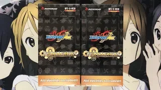 Opening Two Future Card Buddyfight Re: Collection Booster Boxes