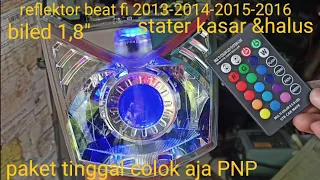 cara pasang proji 1,8" di beat fi stater kasar & halus non leveling LEED HID MOTOR