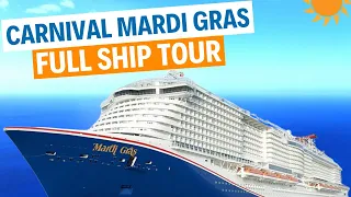 Full Ship Tour of the Carnival Mardi Gras!