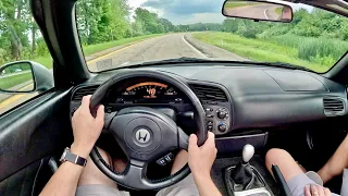 2001 Honda S2000 - POV Delivery & First Drive