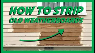 How To Strip Acrylic, Enamel & Lead Paint from your Weatherboards