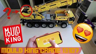 Camion Grue Mould King 13107 : un compatible LEGO Technics de qualité ?