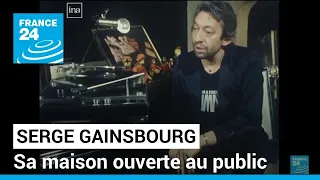 Maison de Serge Gainsbourg : les premiers visiteurs ont pu entrer dans le lieu mythique