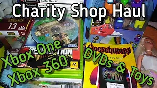 Charity Shop, GAME, Cash Con Haul - Xbox, DVDs, Toys & more