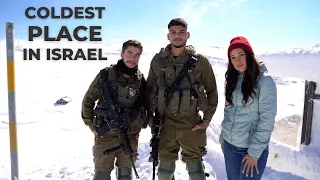 The COLDEST Place in Israel (Mount Hermon)