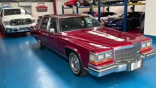 28 State Cars - 1987 Cadillac Brougham D’elegance