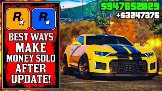 This Is So EASY.. The BEST WAYS To Make Money SOLO After UPDATE in GTA Online! (GTA5 Fast Money)