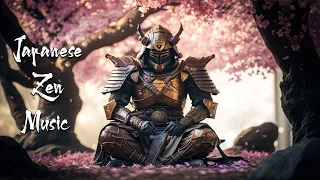 Zen Melodies in a Cherry Blossom Garden - Japanese Flute Music For Meditation, Healing, Soothing