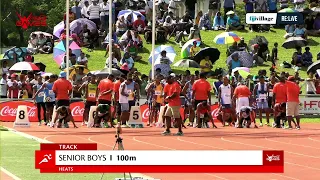 Re:Live Heats | Senior Boys 100m Heat 3 | Day 1