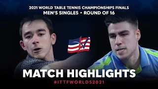 Darko Jorgic vs Hugo Calderano | 2021 World Table Tennis Championships Finals | MS | R16