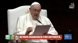 Papa Francesco in Portogallo, discorso alle Autorità