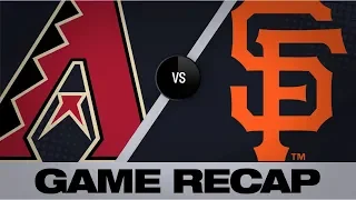 Greinke tosses 7 scoreless in 4-3 win | D-backs-Giants Game Highlights 6/29/19