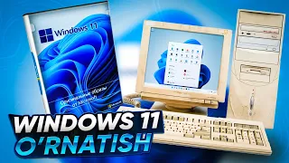 Kompyuterga Windows 11 o'rnatish va sozlash