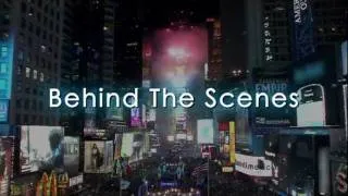 NY Times Square Countdown 2012 - TOSHIBA VISION behind the scenes