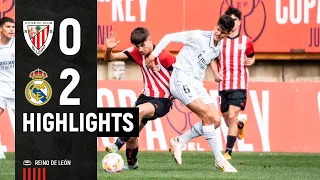 ⚽ Resumen I Athletic Club 0-2 Real Madrid I Laburpena I 1/2 Copa del Rey Juvenil