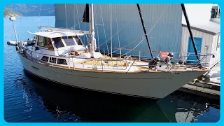 This 58' DREAM YACHT is a SHOCKING Value For What You Get [Full Tour] Learning the Lines