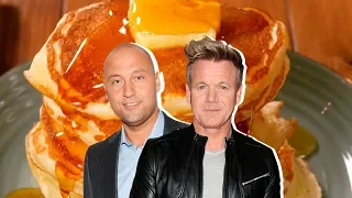 Gordon Ramsay Vs. Derek Jeter: Who Has The Best Pancake Recipe? | Celebrity Snackdown