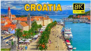 Croatia in 8K ULTRA HD - Best Places in Croatia with Relaxing Music 8K TV Stunning & Amazing Trip