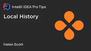 IntelliJ IDEA Pro Tips: Local History