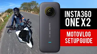 Insta360 One X2 | Motovlog Setup Guide