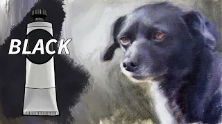 Unlocking The Secret Of Black. Oil Painting Tutorial