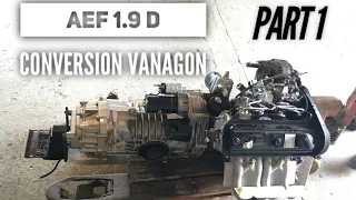 [HOW TO] VW T3 AEF engine conversion PT1 - HOW TO - MAINDRIVE GARAGE