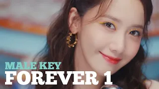 [KARAOKE] Forever 1 - Girls' Generation (Male Key) | Forever YOUNG