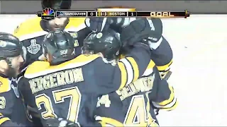 Brad Marchand Goal - Game 6, 2011 Stanley Cup Final Bruins vs. Canucks