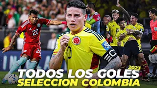 TODOS LOS GOLES DE LA SELECCION COLOMBIA EN EL 2023