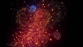 Footage Fireworks 4 _ Фейерверк 4 Футаж