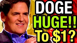 DOGECOIN MARK CUBAN ON ELLEN SHOW!! DOGECOIN PRICE GOING TO $1?? Dogecoin Price Prediction DOGE News